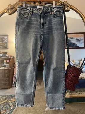 Dear John Blaire Straight Leg Jeans in Faded Blue